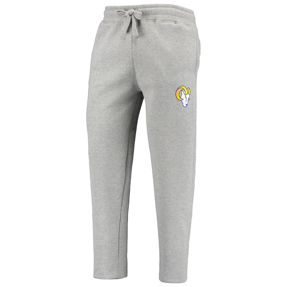 Men's Gray Los Angeles Rams Starter Option Run Sweatpants