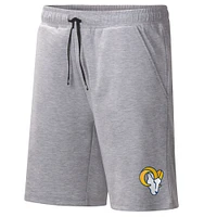 Men's MSX by Michael Strahan Heather Gray Los Angeles Rams Trainer Shorts