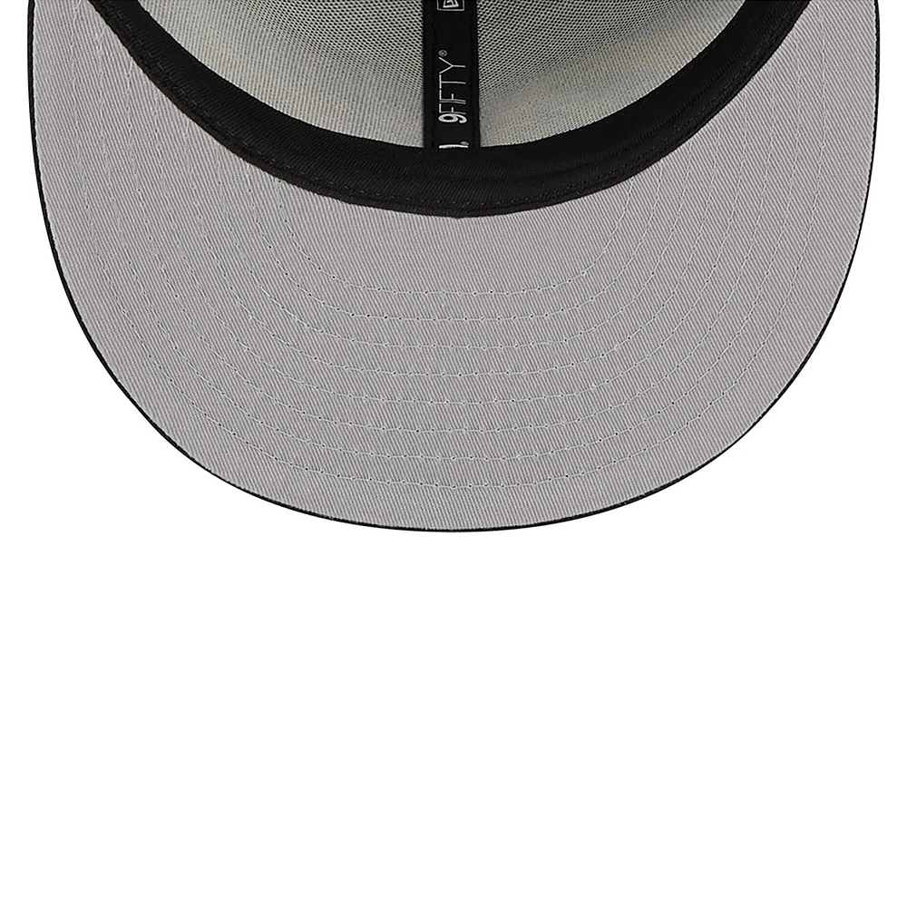 Men's New Era  Black/Gray Los Angeles Rams 2023 Sideline 9FIFTY Snapback Hat