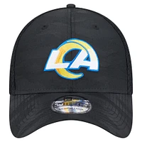 Men's New Era Black Los Angeles Rams Active Camo 39THIRTY Flex Hat