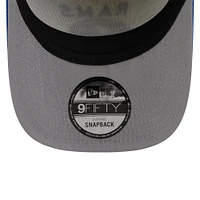 Men's New Era  Cream/Royal Los Angeles Rams 2025 NFL Draft A-Frame 9FIFTY Snapback Hat