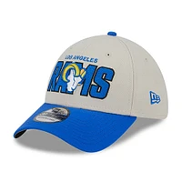 Men's New Era  Cream Los Angeles Rams 2023 NFL Draft 39THIRTY Flex Hat