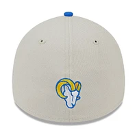 Men's New Era  Cream Los Angeles Rams 2023 NFL Draft 39THIRTY Flex Hat