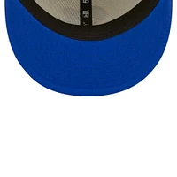 Men's New Era Cream Los Angeles Rams Chrome Color Dim 59FIFTY Fitted Hat