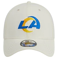 Men's New Era Cream Los Angeles Rams Classic 39THIRTY Flex Hat