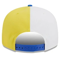 Men's New Era Gold/Royal Los Angeles Rams 2023 Sideline 9FIFTY Snapback Hat