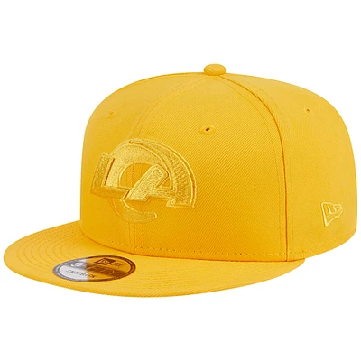 Casquette Snapback 9FIFTY Los Angeles Rams Color Pack dorée New Era pour homme