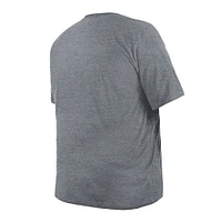 Men's New Era  Gray Los Angeles Rams Big & Tall Helmet T-Shirt