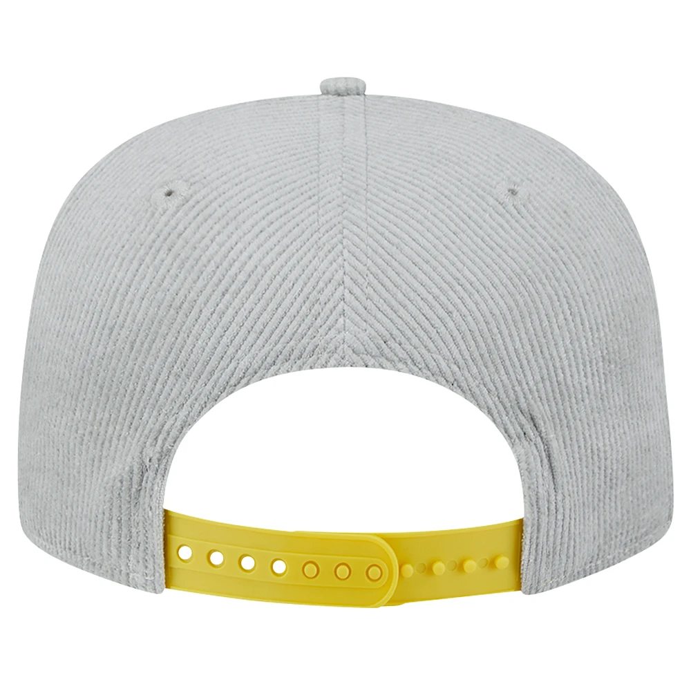 Men's New Era  Gray Los Angeles Rams Corduroy Golfer Adjustable Hat