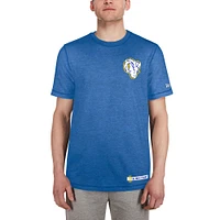 Men's New Era Heather Royal Los Angeles Rams 2024 NFL Training Camp T-Shirt
