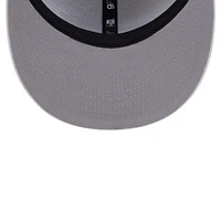 Men's New Era Los Angeles Rams Main White on White 9FIFTY Snapback Hat