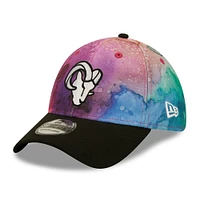 Men's New Era Pink/Black Los Angeles Rams 2022 NFL Crucial Catch - 39THIRTY Flex Hat
