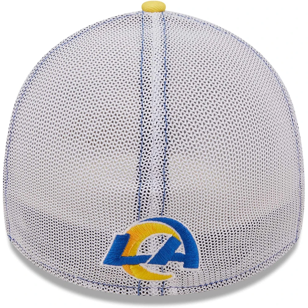 Men's New Era Royal/Gold Los Angeles Rams Team Banded 39THIRTY - Flex Hat