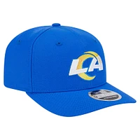 Men's New Era Royal Los Angeles Rams  9SEVENTY Stretch-Snap Hat