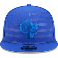 Men's New Era Royal Los Angeles Rams Independent 9FIFTY Snapback Hat