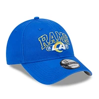 Men's New Era Royal Los Angeles Rams Outline 9FORTY Snapback Hat