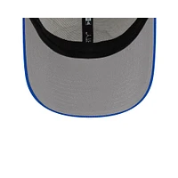 Men's New Era  White/Royal Los Angeles Rams 2023 Sideline 9FORTY Adjustable Hat