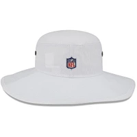 Men's New Era White Los Angeles Rams 2023 NFL Training Camp Panama Bucket Hat