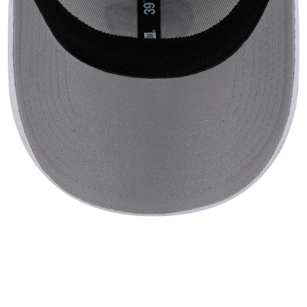 Men's New Era White Los Angeles Rams Active 39THIRTY Flex Hat
