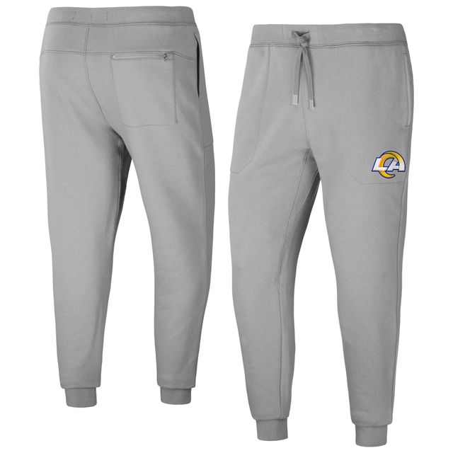 Collection NFL x Darius Rucker pour homme par Fanatics Gris Los Angeles Rams Fleece Jogger Pants
