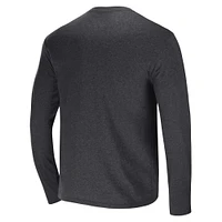 Collection NFL x Darius Rucker par Fanatics T-shirt à manches longues Los Angeles Rams anthracite chiné pour homme
