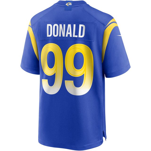 Maillot de joueur Nike Aaron Donald Royal Los Angeles Rams pour homme - Match terminé