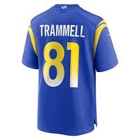 Men's Nike Austin Trammell Royal Los Angeles Rams Game Player Jersey