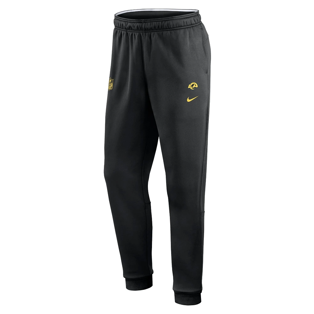 Pantalon de survêtement Nike Los Angeles Rams 2023 Sideline Performance pour homme - Noir