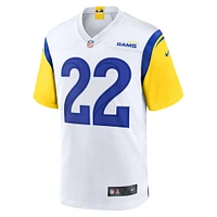 Men's Nike Blake Corum  White Los Angeles Rams Game Jersey