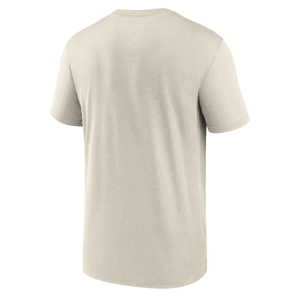 Men's Nike Bone Los Angeles Rams Icon Legend Performance T-Shirt