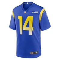Men's Nike Cobie Durant Royal Los Angeles Rams Game Player Jersey