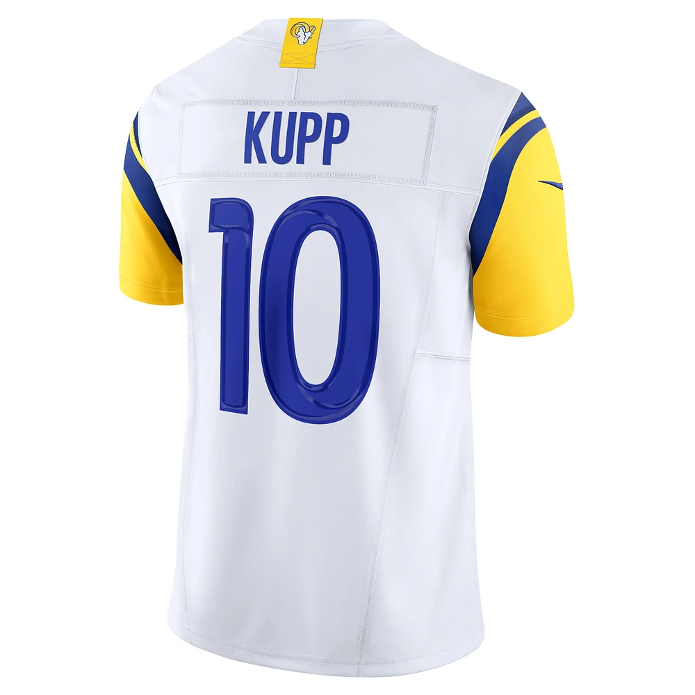 Nike Cooper Kupp pour homme Blanc Los Angeles Rams Vapor F.U.S.E. Maillot limité