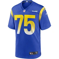 Men's Nike Deacon Jones Royal Los Angeles Rams Game Retired Player Jersey
