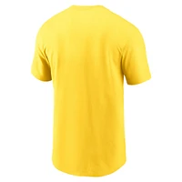 T-shirt essentiel délavé Nike doré des Rams de Los Angeles pour hommes