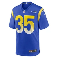 Men's Nike Jake Hummel Royal Los Angeles Rams Game Player Jersey