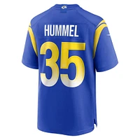 Men's Nike Jake Hummel Royal Los Angeles Rams Game Player Jersey