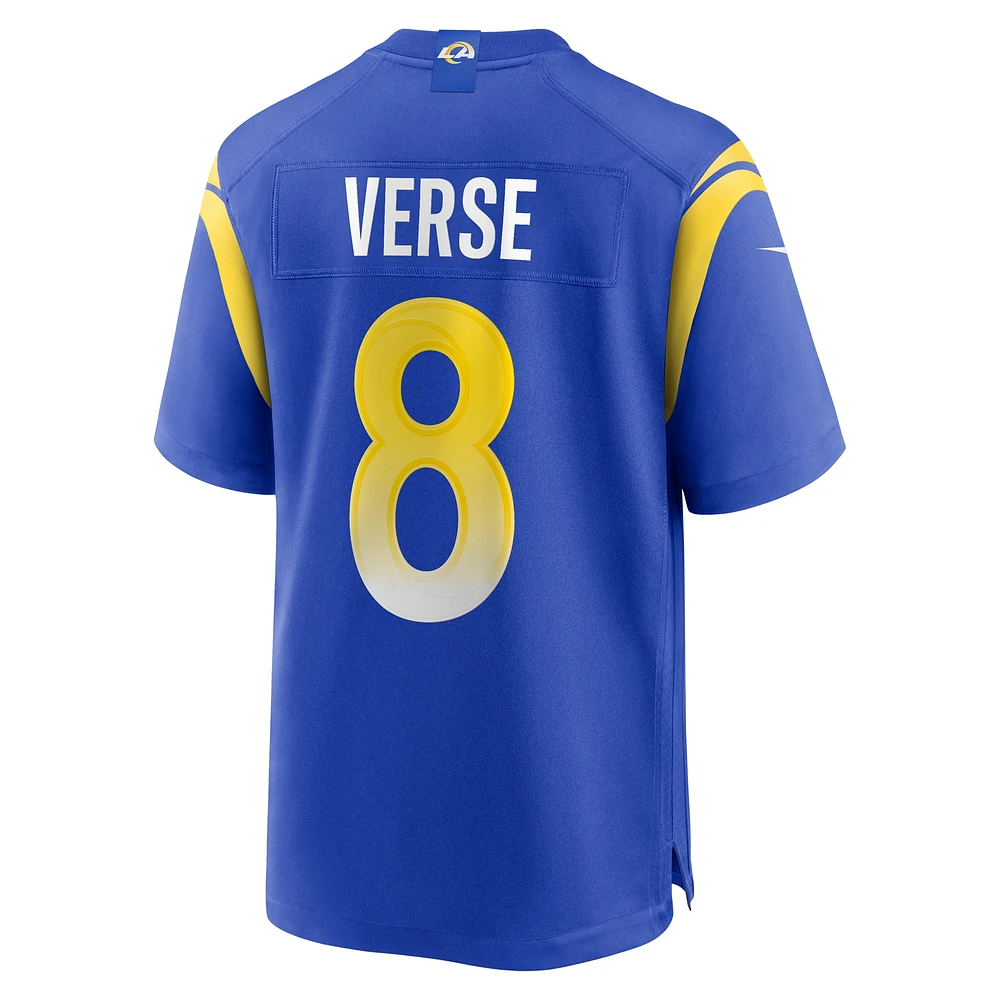 Maillot de jeu Nike Jared Verse Royal Los Angeles Rams pour homme