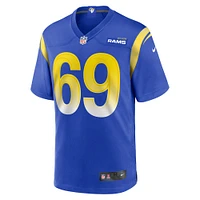Men's Nike Kevin Dotson  Royal Los Angeles Rams Game Jersey