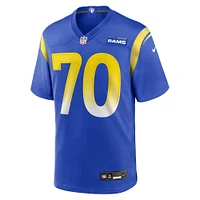 Maillot Nike KT Leveston Royal pour homme des Los Angeles Rams