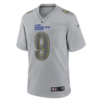 Men's Nike Matthew Stafford Gray Los Angeles Rams Atmosphere Fashion Game Jersey