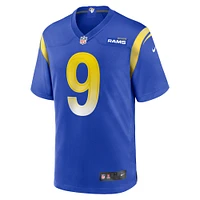 Men's Nike Matthew Stafford Royal Los Angeles Rams Game Jersey