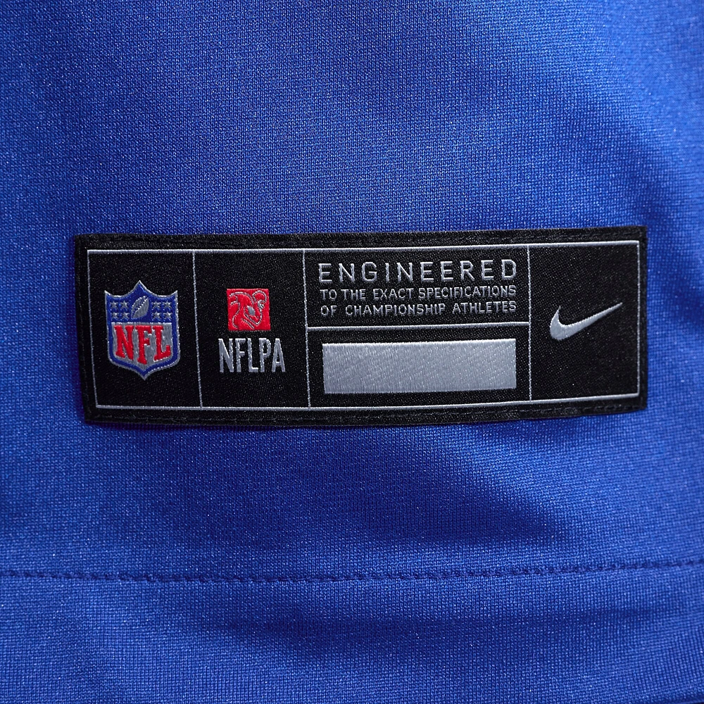 Maillot Nike Nate Landman Royal des Los Angeles Rams pour homme