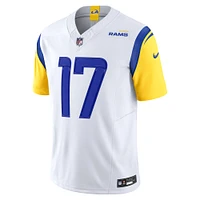 Men's Nike Puka Nacua White Los Angeles Rams Vapor F.U.S.E. Limited Jersey