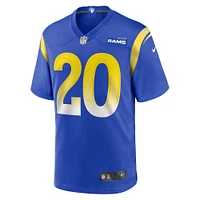 Men's Nike Ronnie Rivers  Royal Los Angeles Rams Team Game Jersey