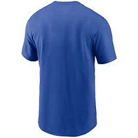 T-shirt Nike Royal Los Angeles Rams Hometown Collection Just Play pour homme