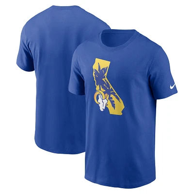 T-shirt essentiel local Nike Los Angeles Rams pour homme