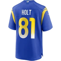 Men's Nike Torry Holt Royal Los Angeles Rams Game Retired Player Jersey