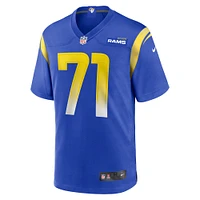 Men's Nike Warren McClendon Jr. Royal Los Angeles Rams Team Game Jersey
