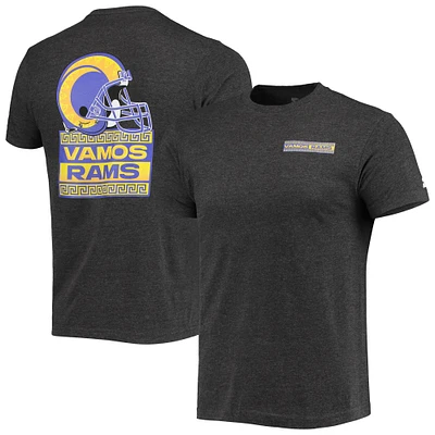 T-shirt Vamos Starter noir pour hommes des Los Angeles Rams