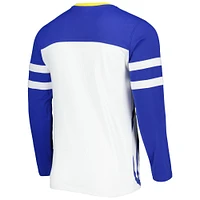 T-shirt à manches longues Starter Royal/Blanc des Rams de Los Angeles pour homme